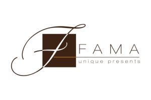 логотип интернет магазина дорогих эксклюзивных подарков Fama Presents