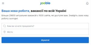 How to effectively search for work in Ukraine using Jooble?