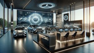 How mercedes showroom sophistication and technology boost business success