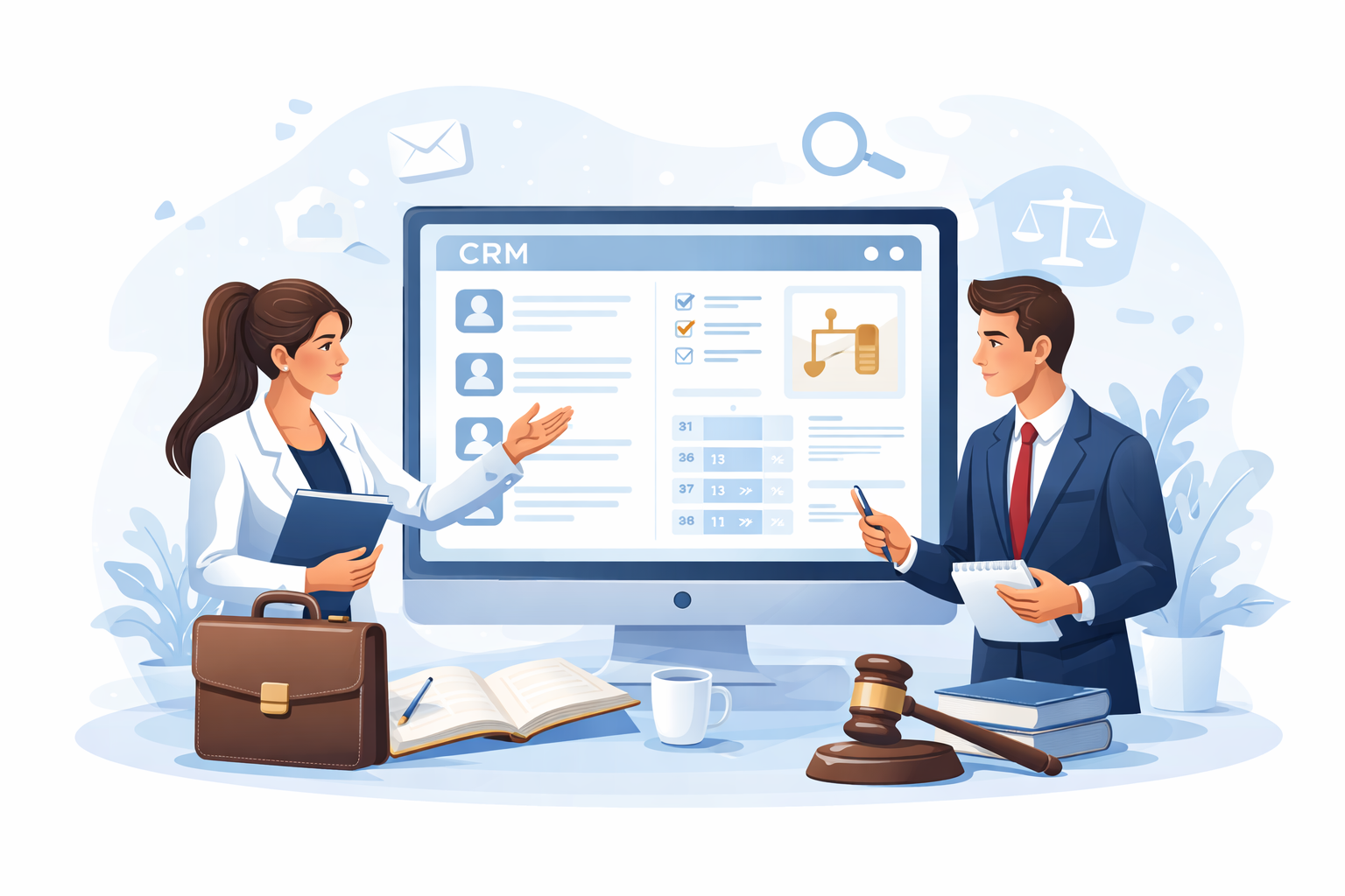 CRM для юристов и адвокатов: зачем нужна, как выбрать и какие функции важны