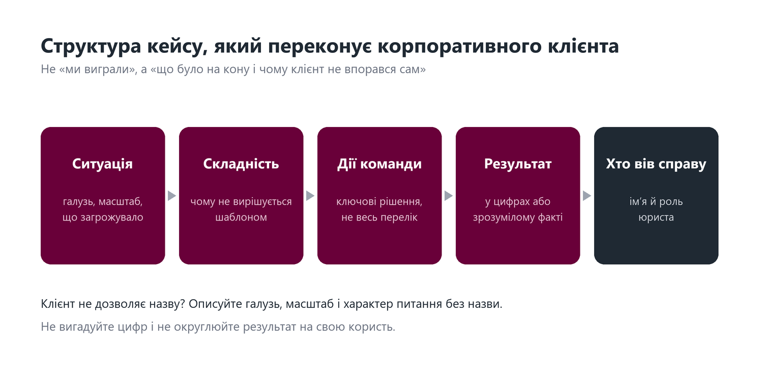 Структура кейсу для залучення корпоративного клієнта